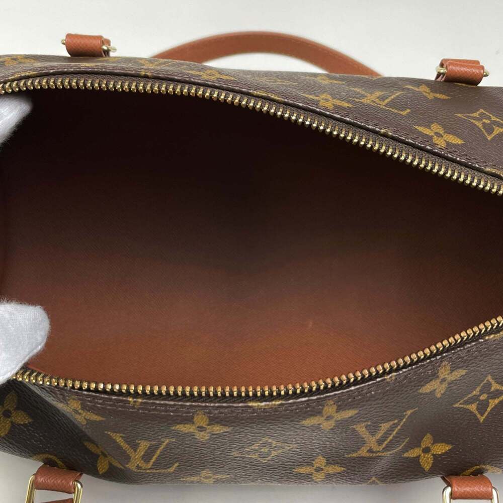 LOUIS VUITTON Brown Monogram Papillon 30 Pouch - Picture 9 of 9